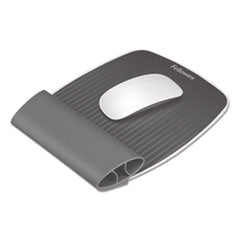 I-Spire Wrist Rocker Mouse Pad with Wrist Rest, 7.81 x 10, Gray