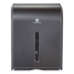 Dispenser for Combi-fold C-Fold/Multifold/BigFold Towels, 12.3 x 6 x 15.5, Black