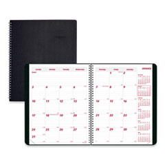 DuraFlex 14-Month Planner, 11 x 8.5, Black Cover, 14-Month (Dec to Jan): 2023 to 2025