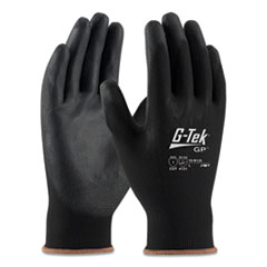 GP Polyurethane-Coated Nylon Gloves, X-Large, Black, 12 Pairs