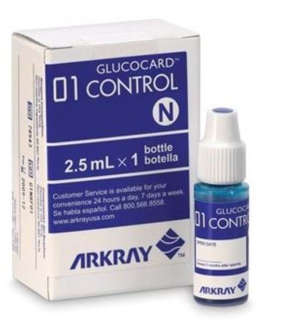 GLUCOCARD® 01 Control Solution (Normal and High)