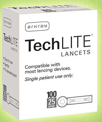 TechLite® (25g) - 100 Lancets