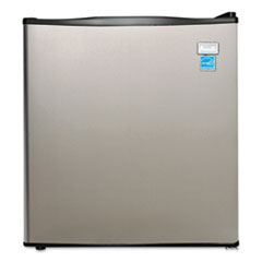 1.7 Cu. Ft. All Refrigerator, Stainless Steel/Black