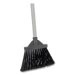 Polypropylene Bristle Lobby Broom,  36" Handle, Gray