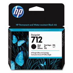 HP 712, (3ED71A) Black Original Ink Cartridge