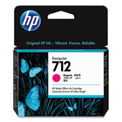 HP 712, (3ED68A) Magenta Original Ink Cartridge