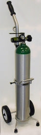 MRI E Cylinder Oxygen Kit On Cart 1602SMRIE Aluminum Cylinder, R1835-25GBMRI Regulator (1/4 To 25 Lpm), 167X Wrench, 2014 Cart, Cylinder Sold Empty