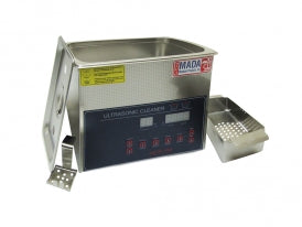 Ultrasonic Cleaner with Custom Lid and Rack