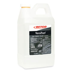 VersiFect Cleaner Disinfectant, Fresh Scent, 2 L Bottle, 4/Carton