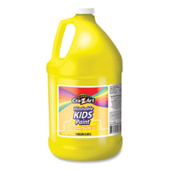 Washable Kids Paint, Yellow, 1 gal Bottle