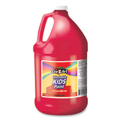 Washable Kids Paint, Red, 1 gal Bottle