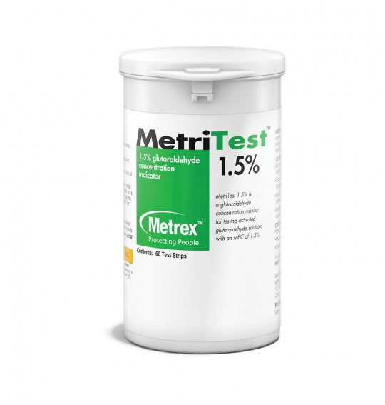 MetriTest Strips 1.5% - 60 Strips Bottle