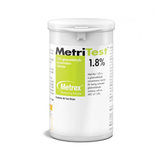 MetriTest Strips 1.8% - 60 Strips/Bottle