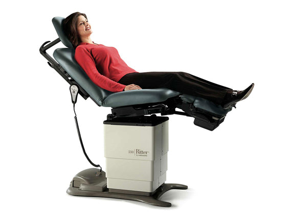 230 RItter Procedure Chair Seamless 28 Inch Upholstery - Mist