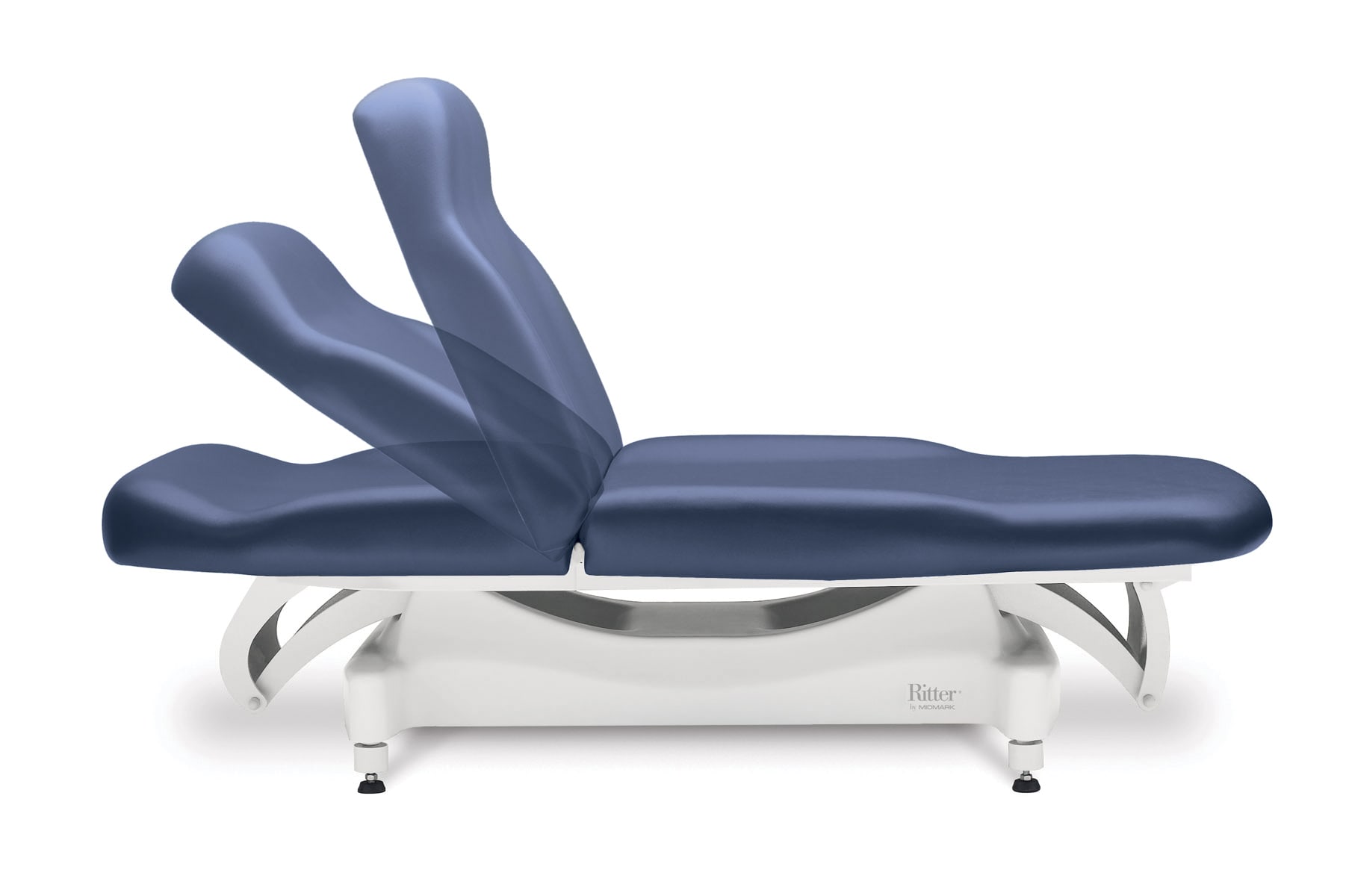 244 Ritter Barrier-Free® Exam Table Seamless 32 Inch Upholstery - Soothing Blue