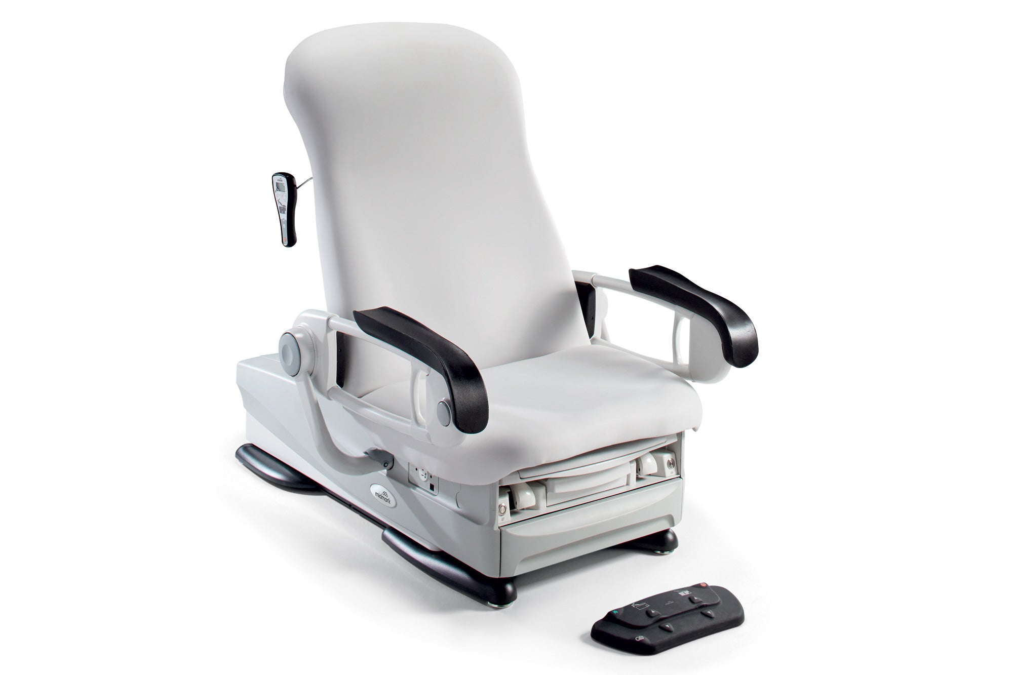 626 Barrier-Free® Exam Chair Premium Ultrafree Heated 32" Upholstery - Ultrafree Harbor