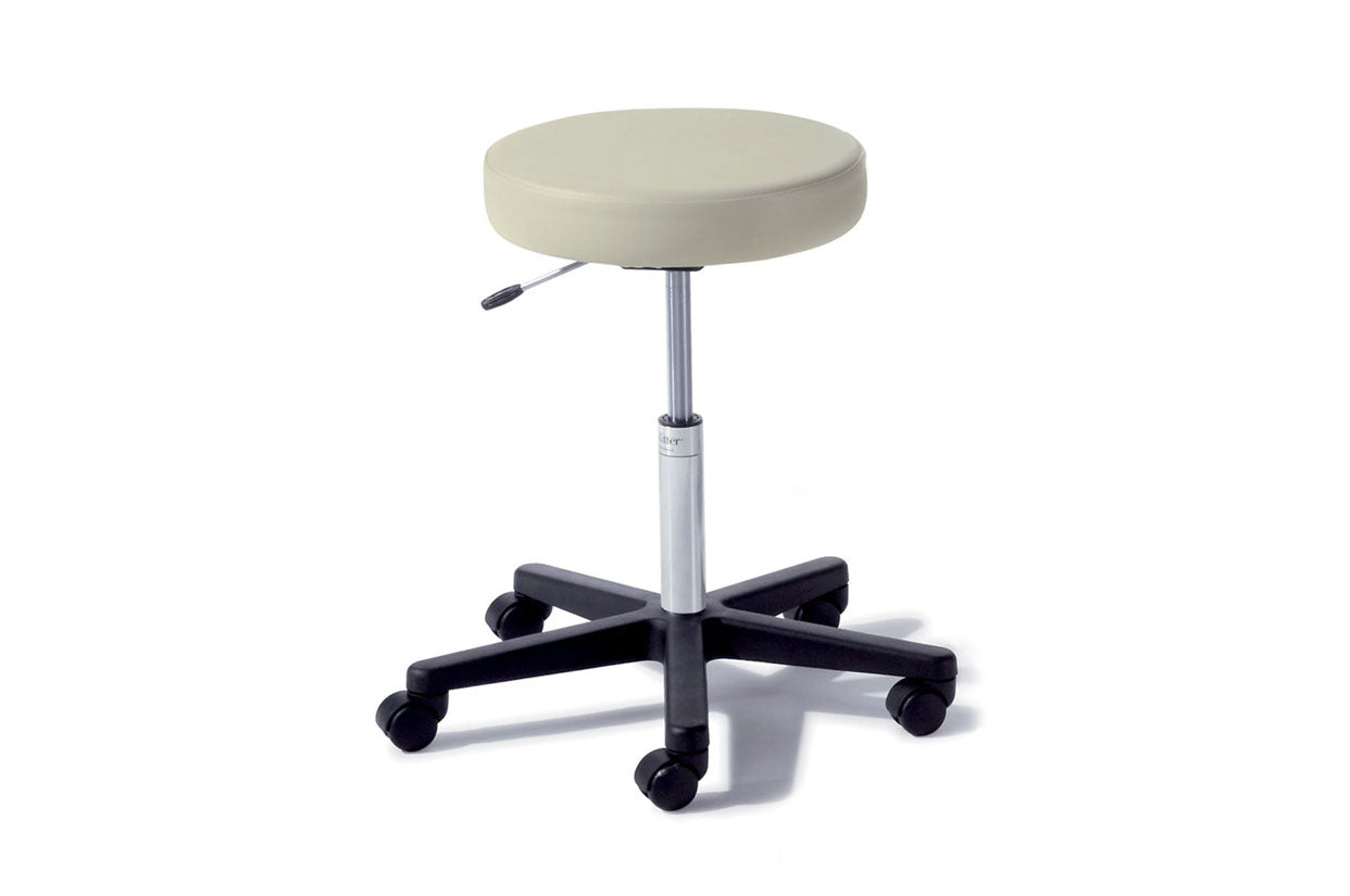 272 Basic Stool - Pneumatically Adjustable - Locking Casters - Shaded Garden