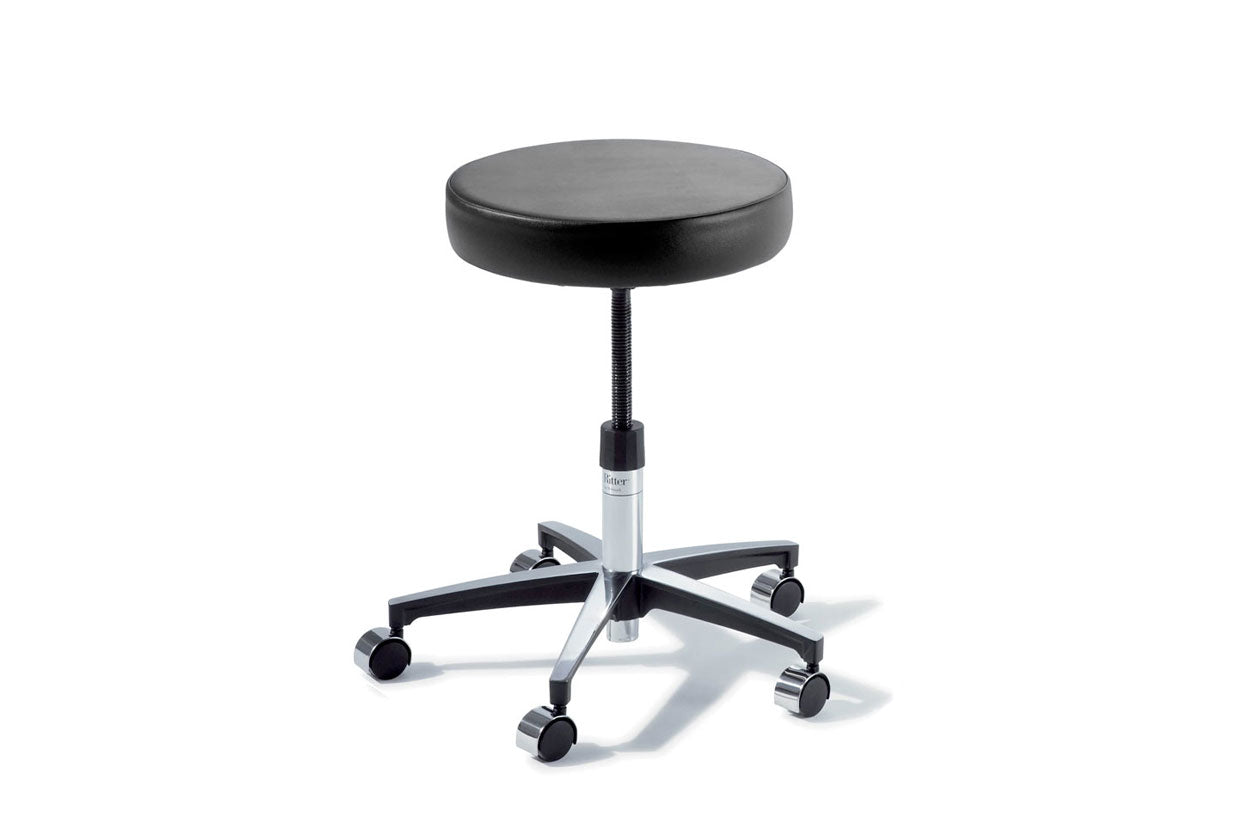 274 Basic Stool - Manually Adjustable - Soft Rubber Casters - Shaded Garden