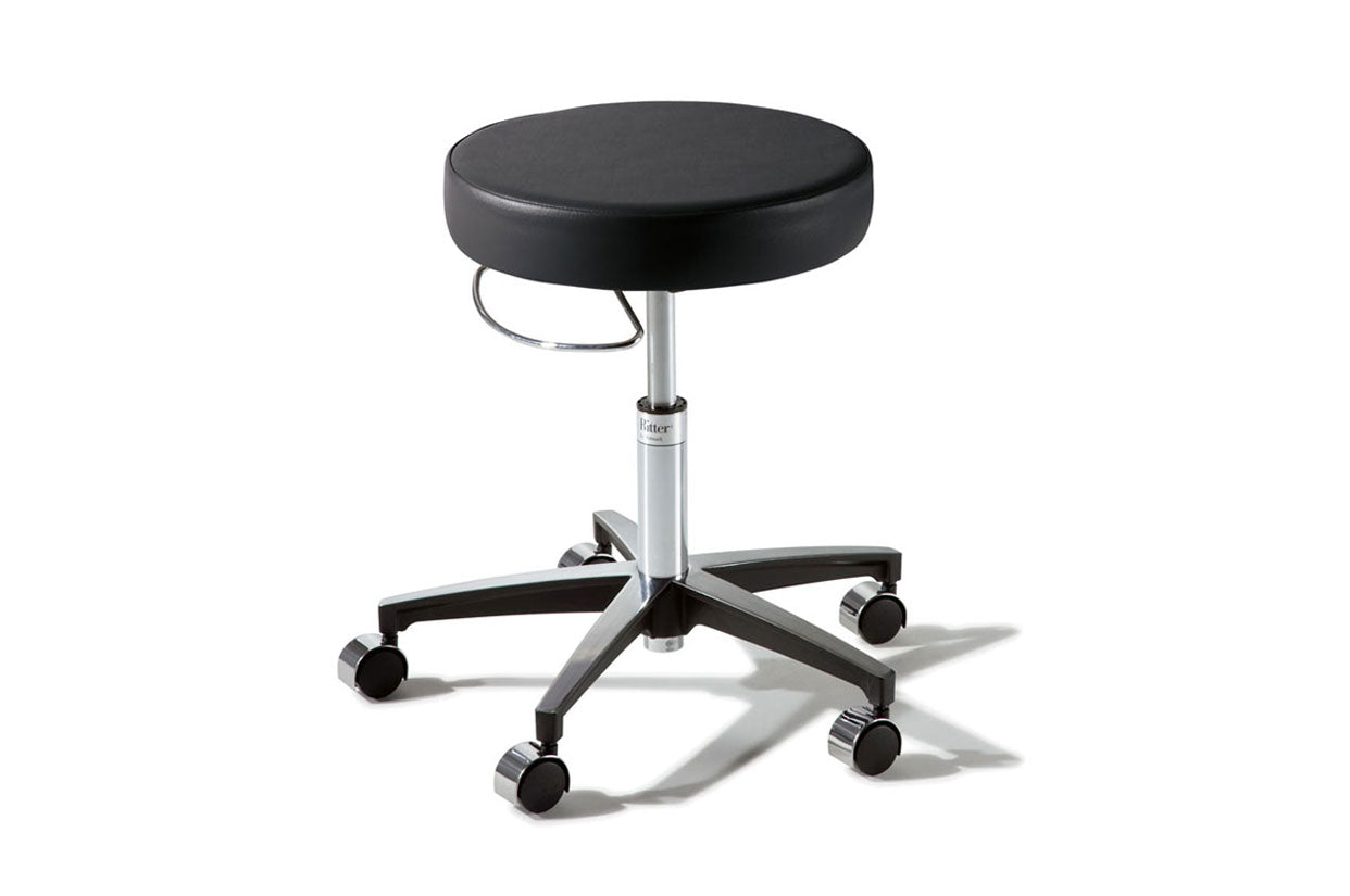 276 Basic Stool - Pneumatically Adjustable - Hand Release - Mist