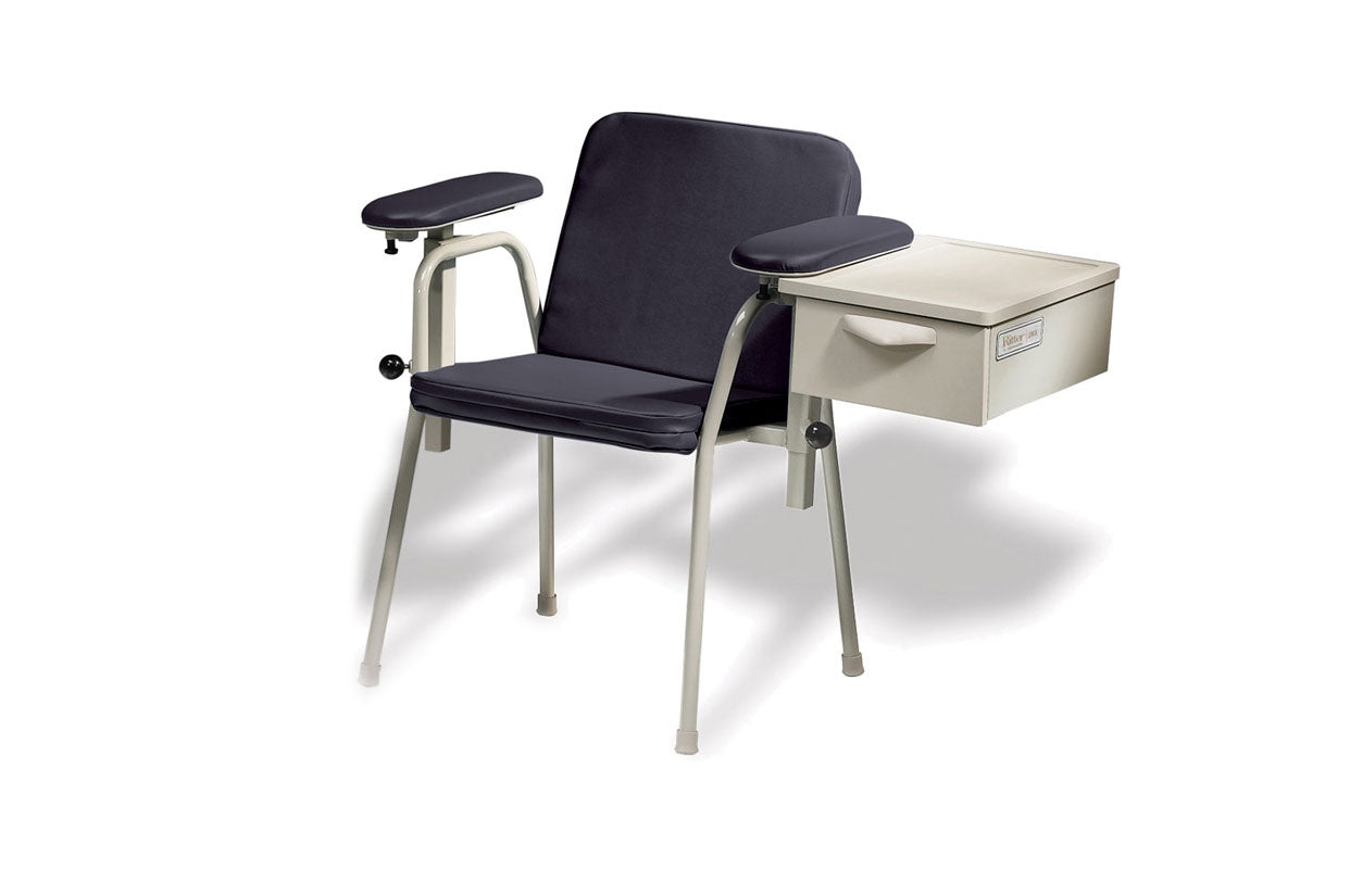 281 Blood Drawing Chair with Storage Drawer - Oasis