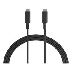 Reversible USB-C Cable, 3 ft, Black