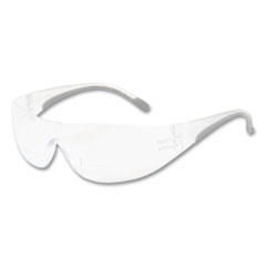 Zenon Z12R Rimless Optical Eyewear with 1.5-Diopter Bifocal Reading-Glass Design, Scratch-Resistant, Clear Lens, Clear Frame