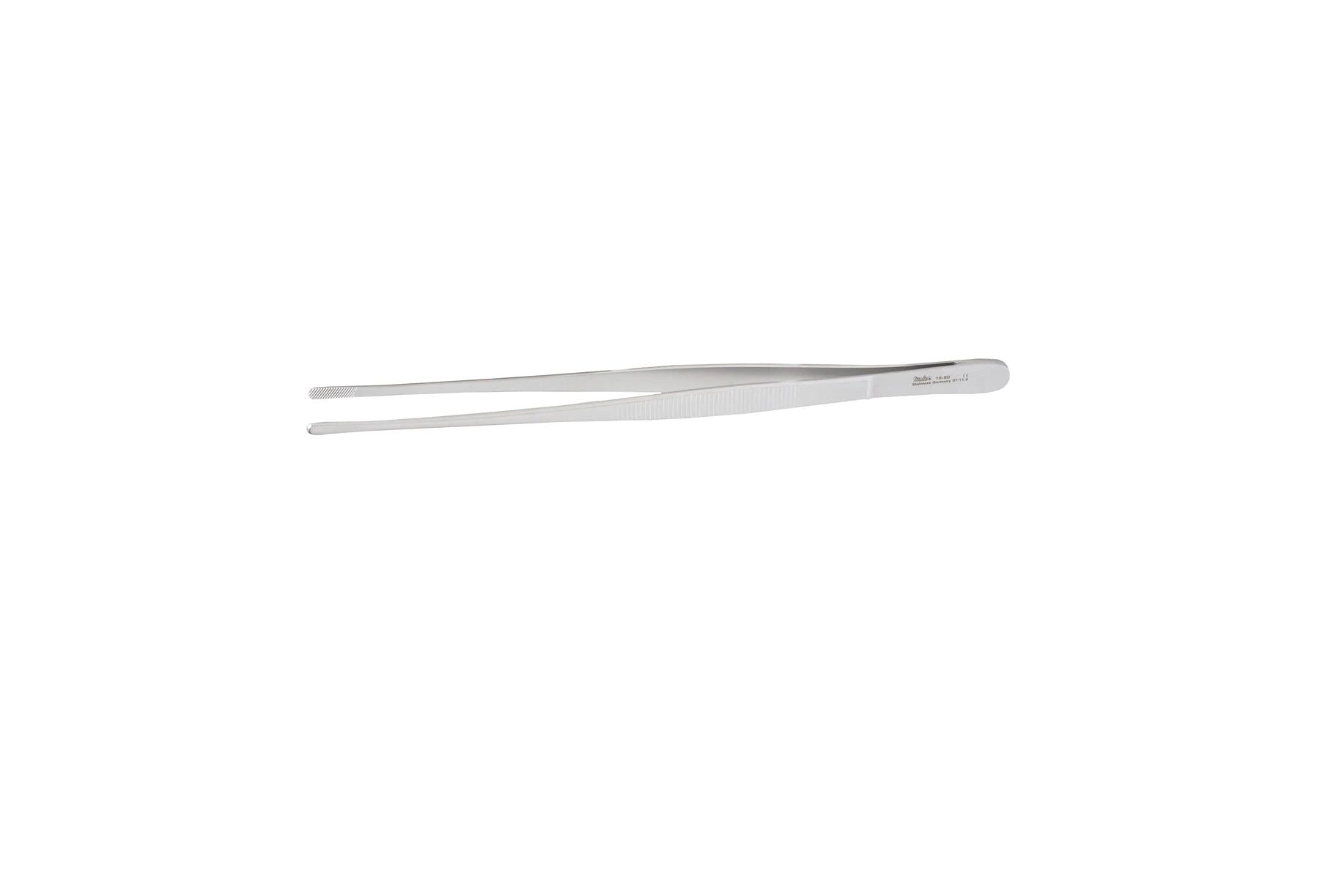 Wangensteen Tissue Forceps - 9" (230mm) - Rounded Jaws with Fine Cross Serrations