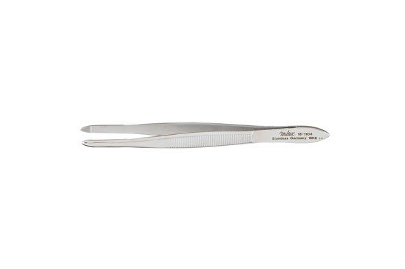 Ziegler Cilia Forceps - 3-1/2" (90mm) - 2.6mm Wide Serrated Jaws