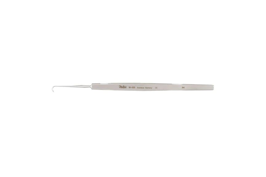 Wiener Corneal Hook 4-7/8" (125mm) - 5mm Sharp Hook