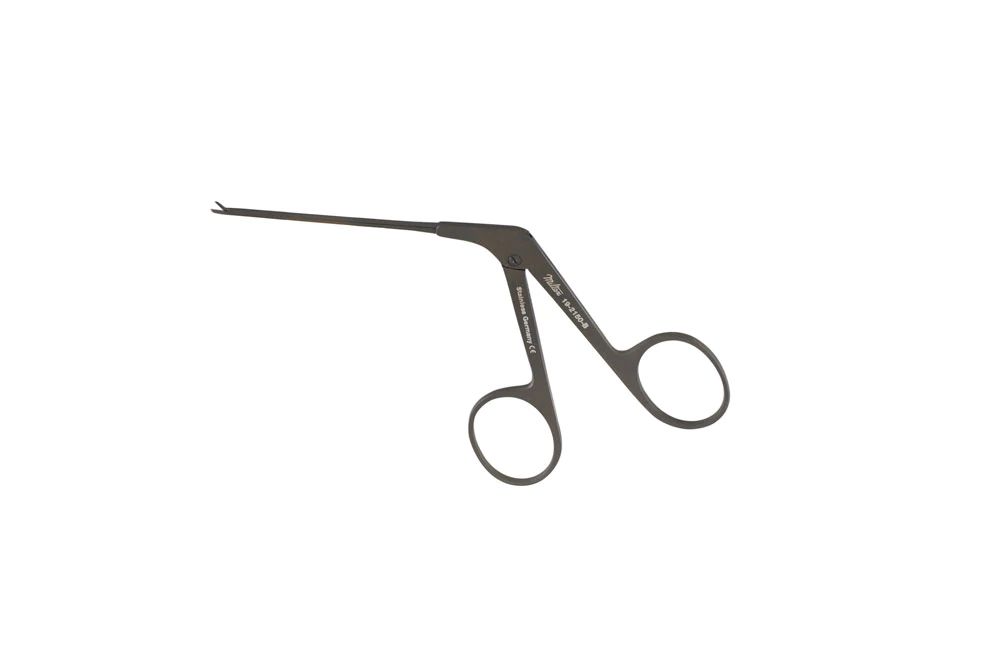 Bellucci Micro Ear Scissors - 3" (77.5mm) Shaft - 4mm Blades - Alligator Type - Ebony Finish