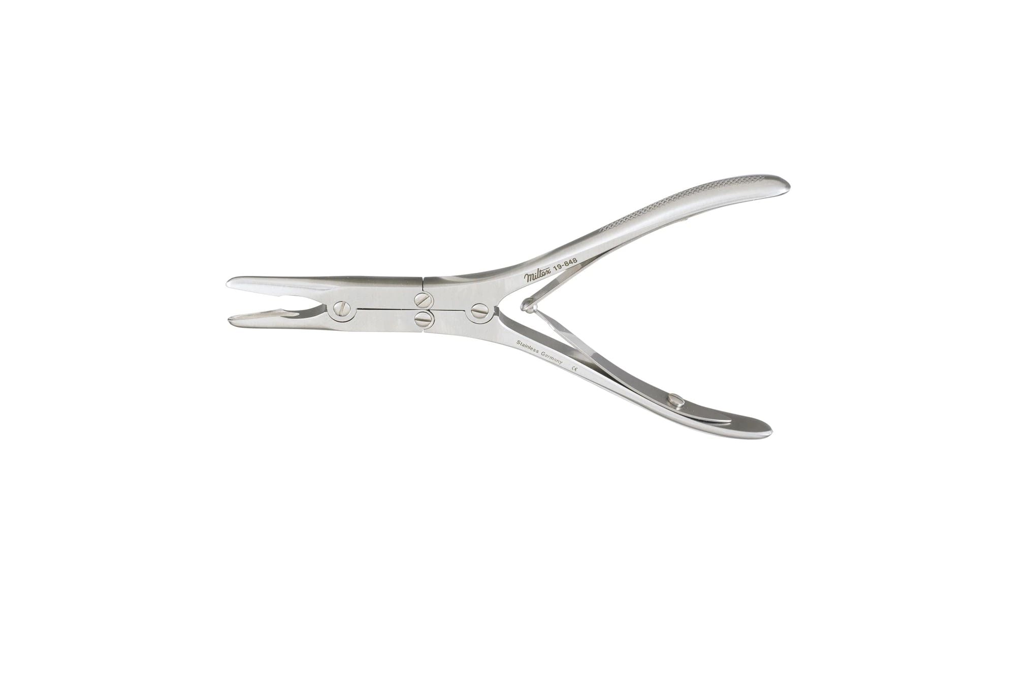 Ruskin Rongeur - 6" (152mm) - Straight - 3mm Bite Jaws - Double Action