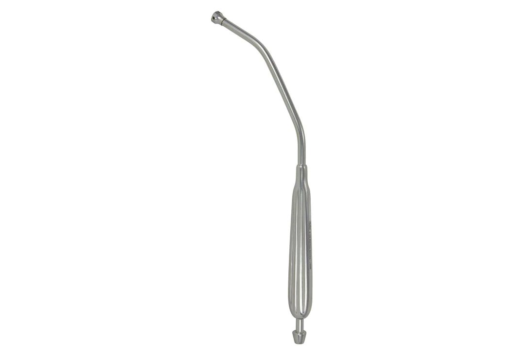 Yankauer Pediatric Suction Tube - 8-1/4" (208 mm) - with Removabe Tip - Delicate Pattern