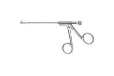 Ostrum Punch - 4" (100mm) Shaft - Backbiting - 1.5 X 7mm Bite - Straight - Pediatric - Luer Lock Port/Cleaning