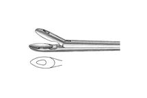 Wilde Nasal Forceps - 4-1/2" (115mm) Shaft - 10mm X 5.5mm Fenestrated Cup Jaws - Straight