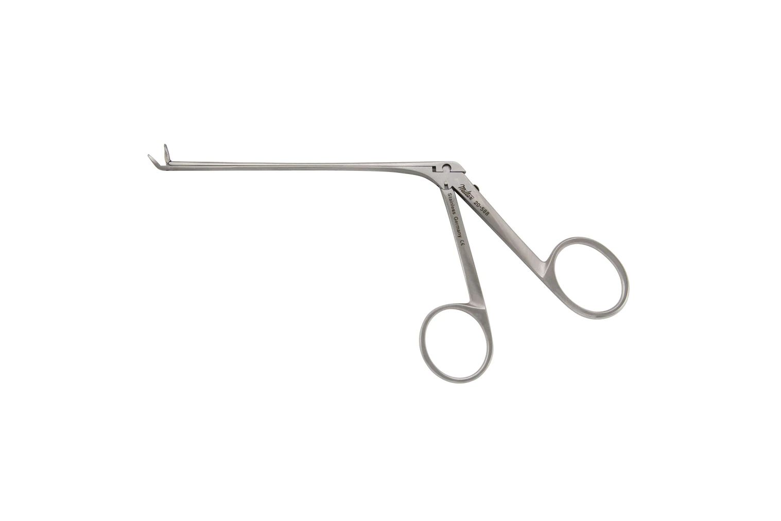 Strümpel Ethmoid Forceps - 4-1/8" (105mm) Shaft - Fenestrated - Upturned 45 Degrees - Pediatric