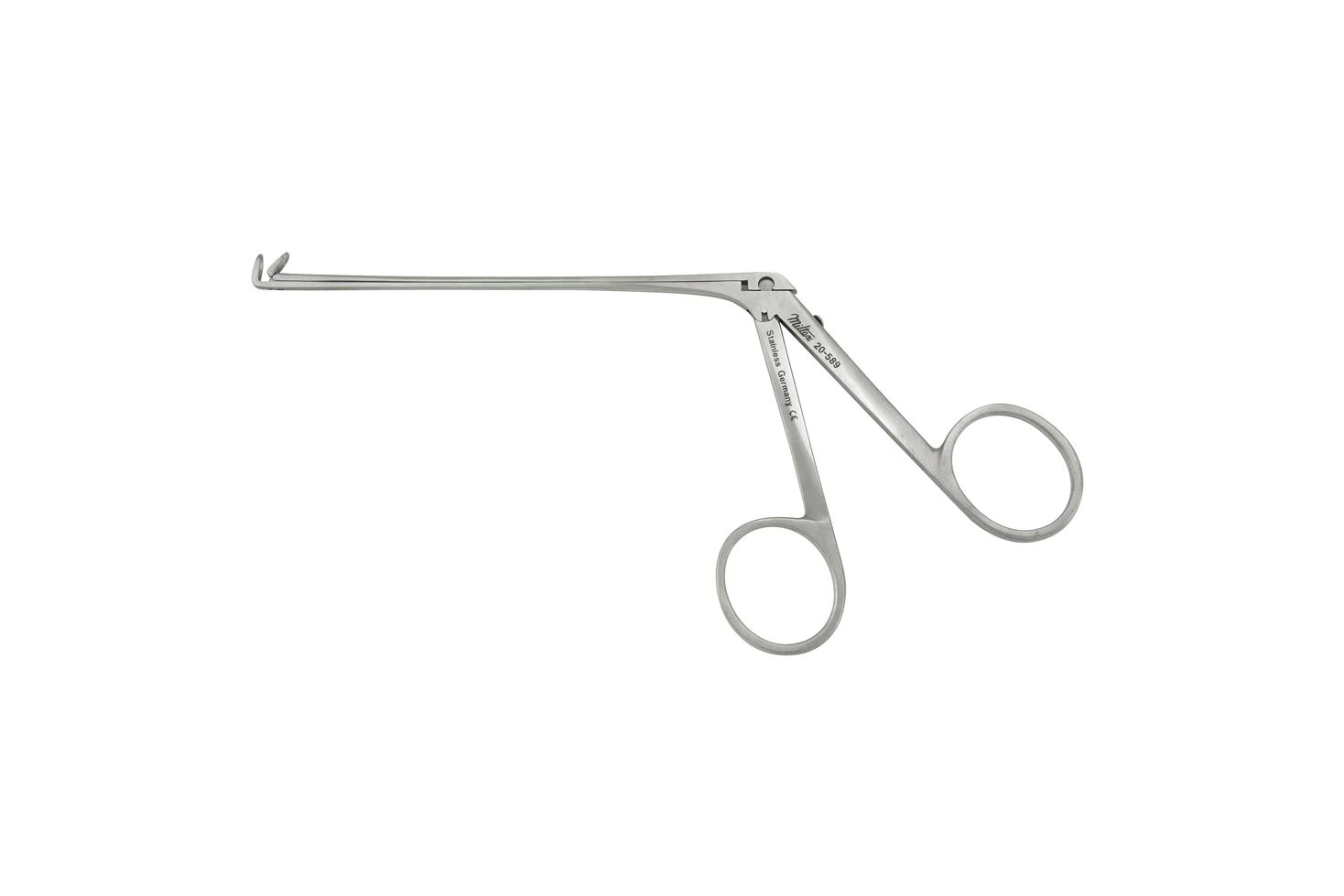 Strümpel Ethmoid Forceps - 4-1/8" (105mm) Shaft - Fenestrated - Upturned 90 Degrees - Pediatric