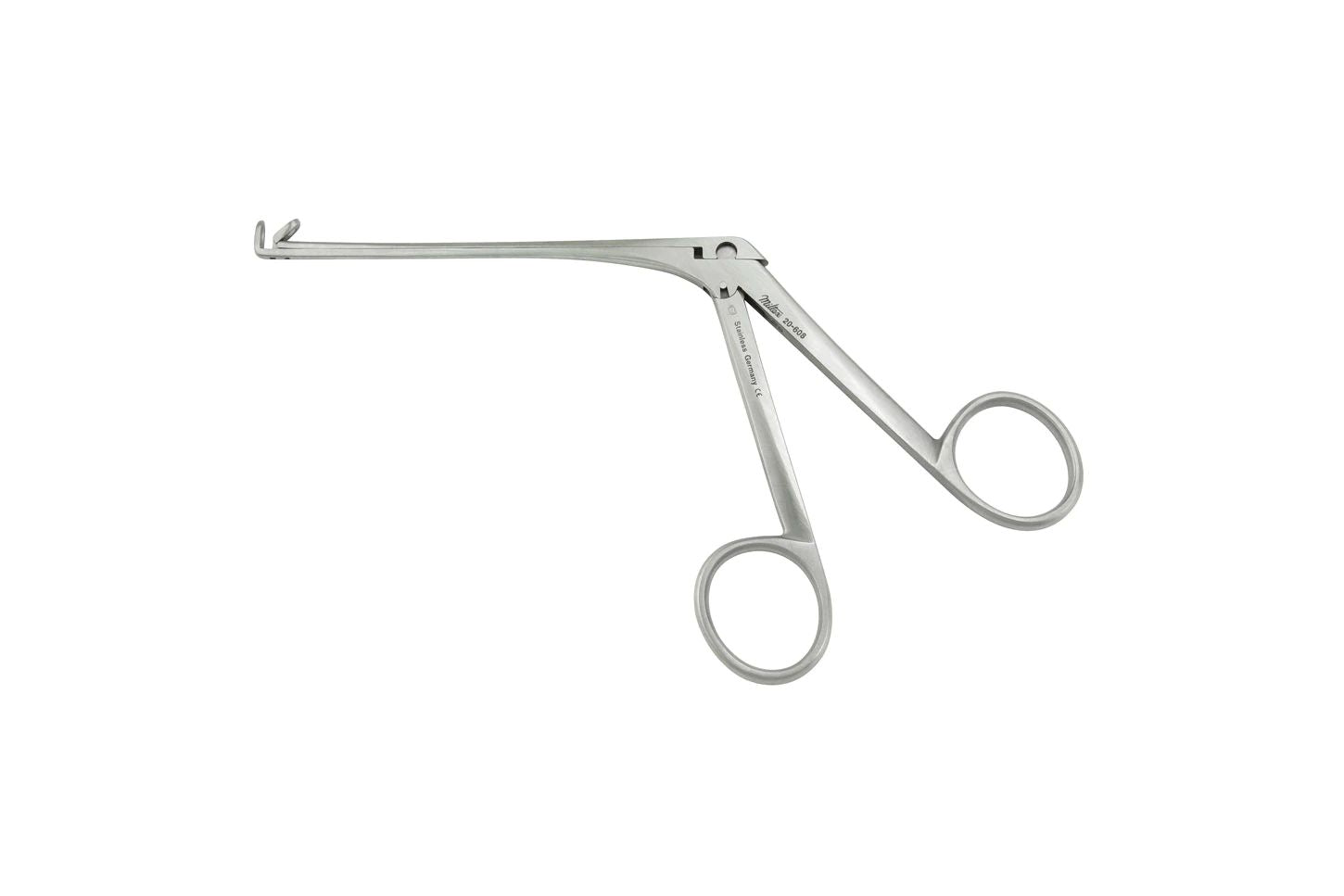 Blakesley-Wilde Ethmoid Forceps - 4-1/2" (115mm) Shaft - Fenestrated Cups - 3.5mm X 8mm - Upturned 90 Degrees