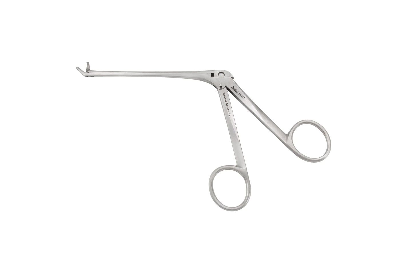 Weil-Blakesley Through Cutting Forceps - 4-1/2" (115mm) - 3mm - 45 Degree Angled Up Jaws