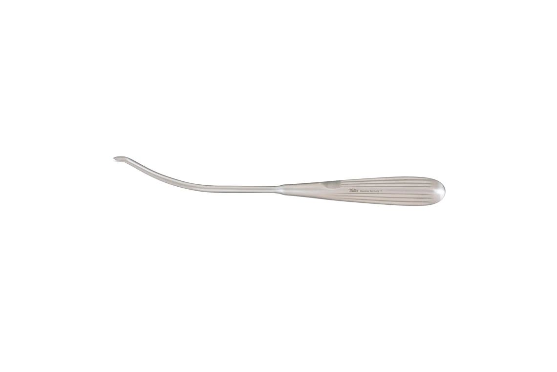 Corrugator and Procerus Dissector - 9" (230mm) - S-Shaped - 5mm Wide Blade