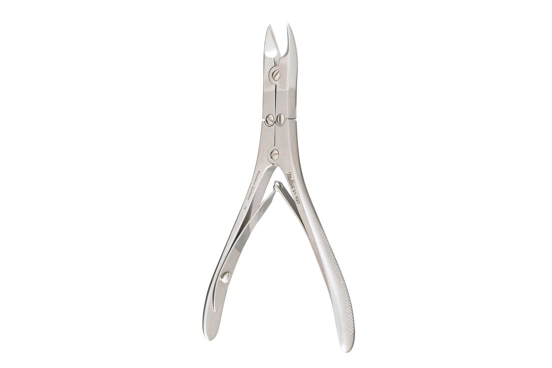 Ruskin Bone Cutting Forceps 5-5/8" - Curved