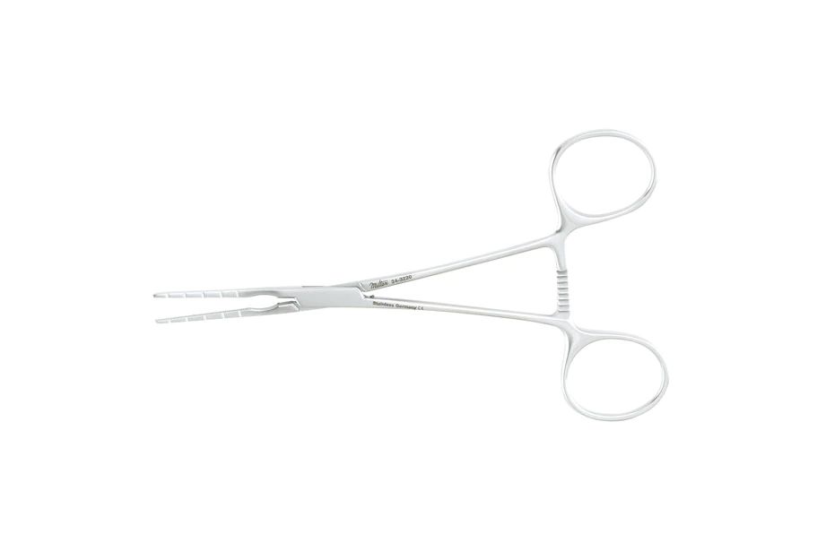 Cooley Pediatric Vascular Clamp - 5-3/4" (145mm) - Straight Jaws - Straight Shank