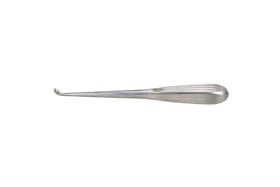 Spratt Curette 9" - Angled - Oval Cup - Size 0 - 5.8mm X 3.7mm