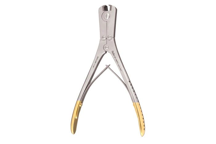 Pin and Wire Cutter - 6-3/4" (169.5mm) - Front and Side Cut - Double Action