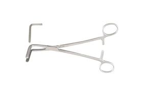 Wertheim-Cullen Pedicle Clamp - 8-1/4" (212mm) - Right Angle Jaws - 2-3/8" (60mm) Long