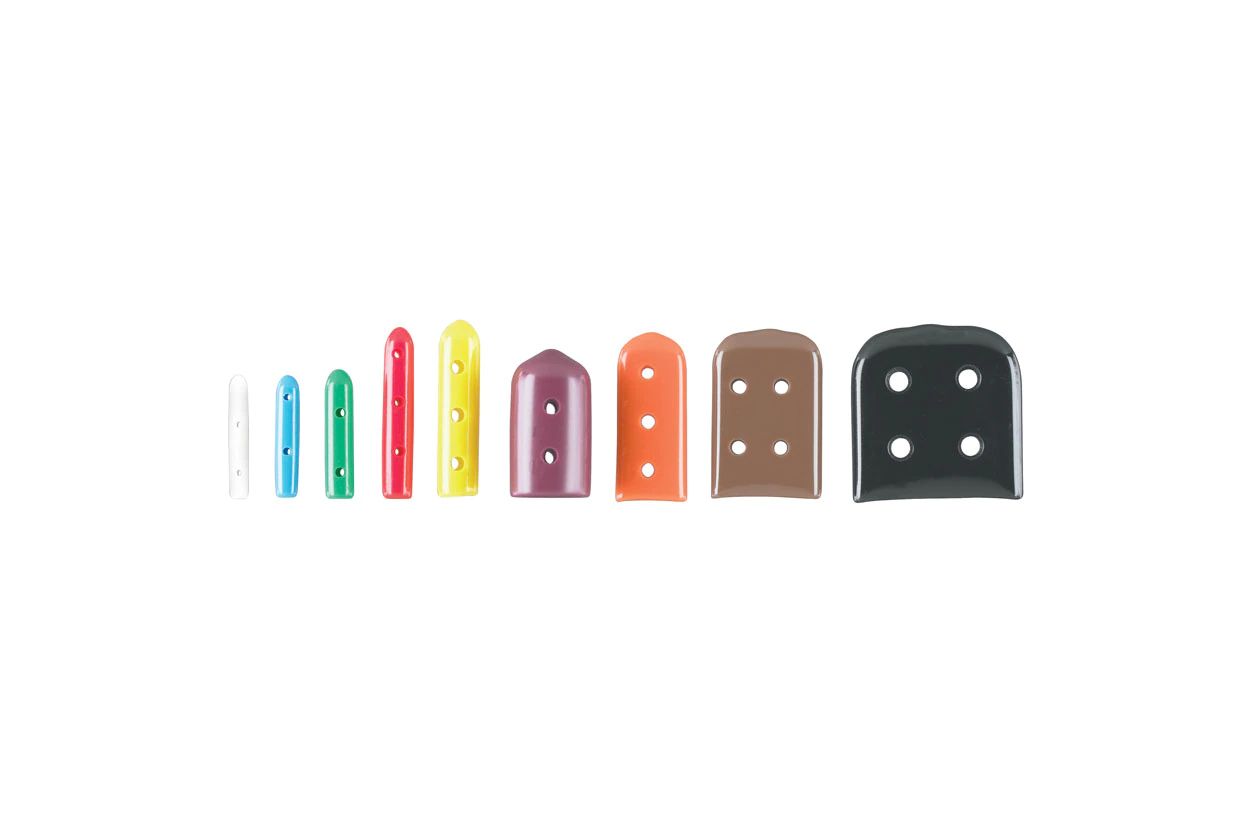 Tip-It Tm Instrument Protector - Assorted - Vented - Equal Number F Sizes Plus 5 (50 Per Bag)