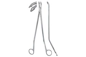 Schubert Uterine Biopsy Forceps - 10-3/4" (271mm) - S-Shape - Tringular Bite