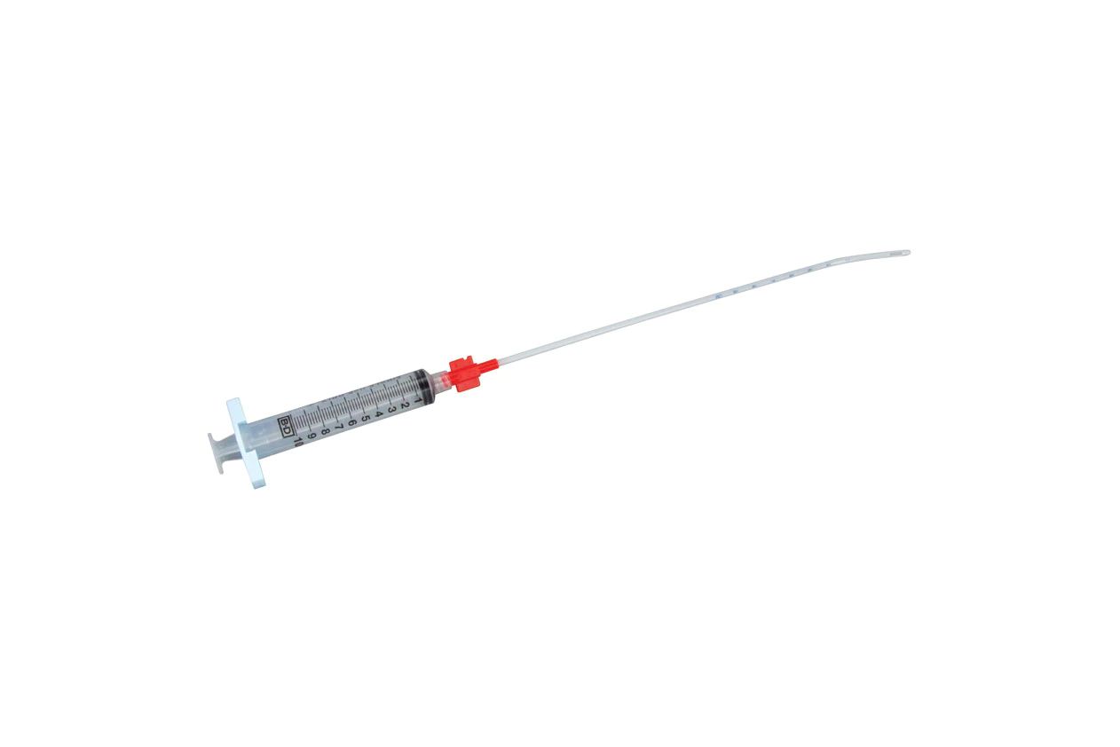 Endometrial Sampling Set (Includes Disposable Curette with A Twst-And-Lock Syringe) - Sterile - Single-Use - Box of 10
