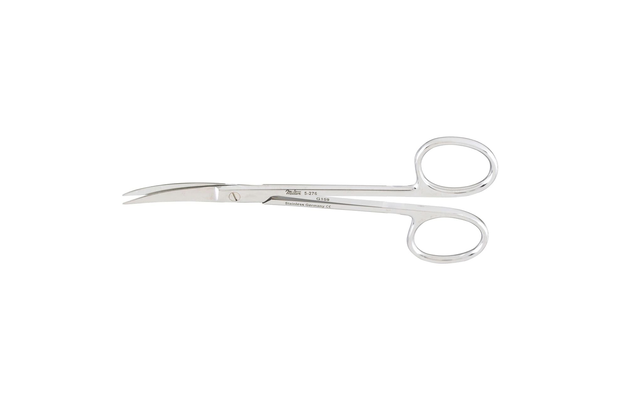 Wagner Plastic Surgery Scissors - 4-3/4" (119mm) - Curved - Sharp-Sharp Points