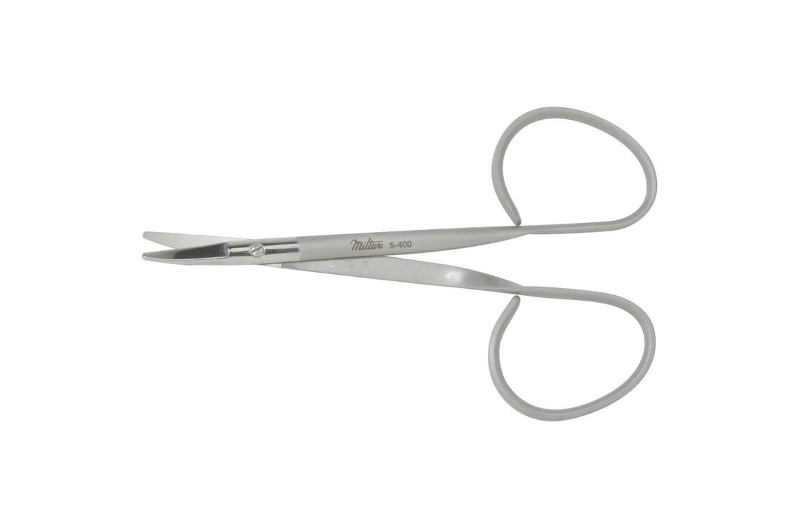 Utility Scissors - 3-7/8" (97mm) - Curved Blunt Tips - Ribbon Type