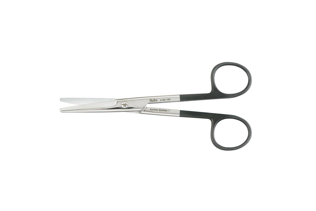 Mayo Scissors - 5-3/4" (145mm) - Supercut - Straight - One Serrated Blade